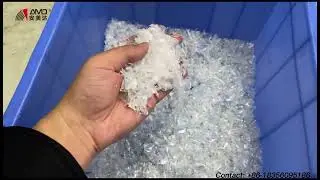 AMD Plastic Flakes Color Sorter Machine/PET Polymer Recycling Sorting Machine
