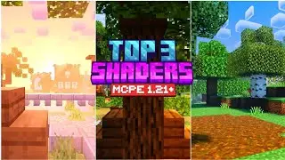 TOP 3 Realistic Shaders MCPE 1.21+!! || Newb Shaders