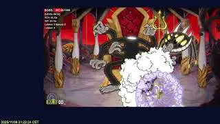 Cuphead - The Devil 41.64 (Bubbles-Spider) (Any% 1.1+)