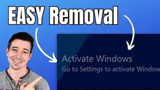 Быстро и легко удалить навсегда водяной знак активации Windows