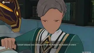 Genshin Impact Character Story Quest - Cyno: Lupus Aureus Act II Oathkeeper