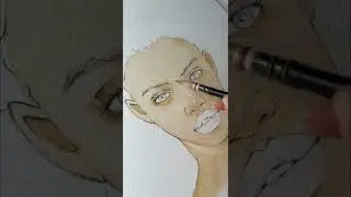 Watercolor blending techniques: Layering 🙋&zwj;♀️ #kagalovska #art_inside #eyeshadow #watercolor_daily