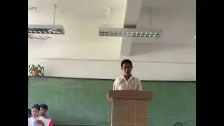 Culminating Activity of HUMSS Students: SONA ni Gloria Macapagal-Arroyo Impersonation