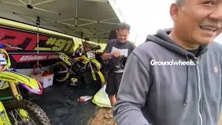 Situasi Paddock Final Cleosa Series & Final Kejurnas Motocross Bandungan
