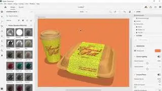 Using Illustrator file & Create a mockup in Adobe Dimension - Adobe DIMENSION CC Tutorials