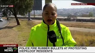 Diepkloof Protest | Uneasy calm around hostel area after outbreak of violence and attack on media