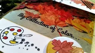Project Life Layout Scraptastic TLN Kit October 2015 #1