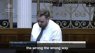 Patrick Costello TD asks an Taoiseach about Place Based Leadership Development Programs for DSC