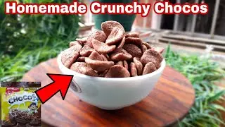 Homemade Healthy Chocos without &cutter. How to make moons & stars Chocos.Breakfast recipe .