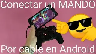 📱🔌🎮 Como CONECTAR un MANDO por CABLE a ANDROID F&Aacute;CIL y R&Aacute;PIDO