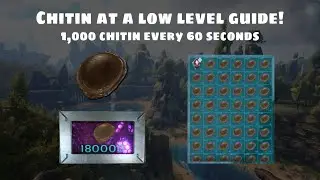 Ark Survival Evolved: Unlimited Chitin at a low level! (UPDATED VIDEO 2023)