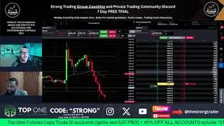 LIVE TRADING FUTURES (NQ, ES, YM, RTY)