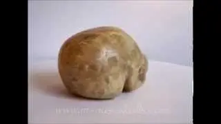 Honing Calciet  Kristallen Schedel  /  Crystal Skull