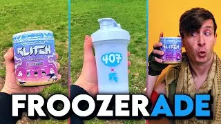 NEW Froozerade Glitch Energy Taste Test Review!