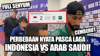 KONTRAS! Saat Timnas Indonesia FULL SENYUM, Arab Saudi Lesu, Lemah, Terdiam, Sariawan