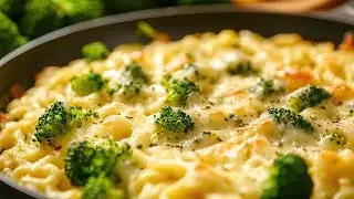 Gott, wie lecker! Im Winter muss man mehr Gem&uuml;se essen! Einfaches Rezept! Brokkoli Sp&auml;tzle Pfanne