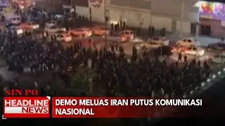 Demo Meluas Iran Putus Komunikasi Nasional
