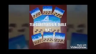 WORLD NATURE CONSERVATION DAY ACTIVITY || EARTH DAY ACTIVITY || TEA COASTER SET