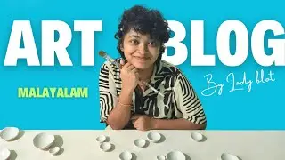 TEXTURED ART | CLAY ART | ACRYLIC PAINTING TIPS MALAYALAM | ART BLOG