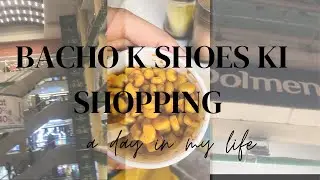 Bacho ki shoes ki shopping..#tariqroad #dolmanmall #edenrobe #trendingvideo