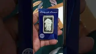 20 gm omkar mint silver bar from coinbazaar
