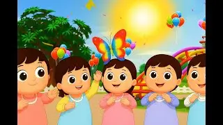 Titli Udi, Seat Na Mili | तितली उड़ी  | Nursery Song for Children | Colorful Kids Rhymes TV