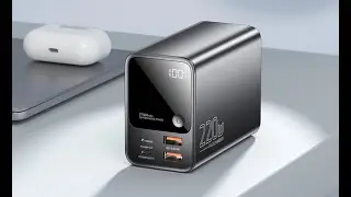 Мощный повербанк Essager 220W Powerful power bank 27000mAh Power Bank #powerbank #pd #qc #GaN