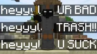 The Most TOXIC Player in Hypixel Bedwars