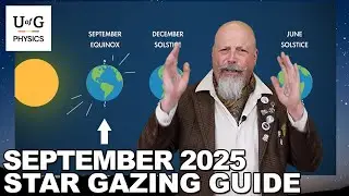 September 2025 Star Gazing Guide #astronomy #guelphphysics #astrophysics