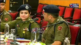 LG Manoj Sinha Chairs High-Level Security Meeting in J&K