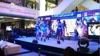 [HD][QUEEN'S CAM] 120428 LAPiSTAR'Z cover T-ARA at LoveyDoveyinBKK dance contest (R1)