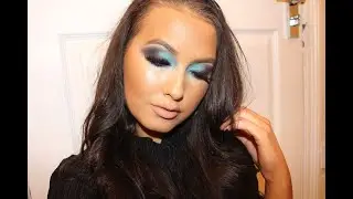 Blue Blown Out Smokey Eye Tutorial