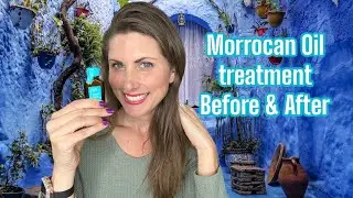 Moroccanoil Treatment Before & After for Shiny Hair in Seconds