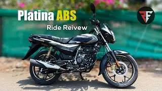 Bajaj Platina 110 ABS &mdash; обзор езды | Тест пробега и максимальная скорость &mdash; Rev Explorers