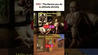 Karma is Ultimate Divinity, Om Namo BhagavateVasudevaya #karma#sanatandharma#krishna#bhakti#divine