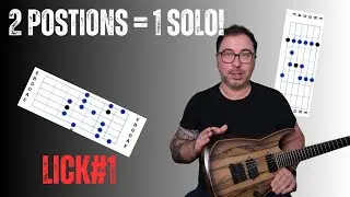 LICK# : Jouer un solo avec 2 positions de la pentatonique blues (niveau intermédiaire)