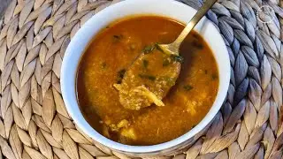 شربة شعير تونسية بالدجاج تشيش بالدجاج ||المطبخ التونسي soupe tunisienne