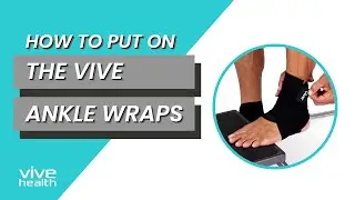Как надевать бинты на лодыжки от Vive