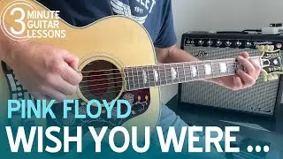 Learn Wish You Were Here in 3 Minutes! Beginner Guitar Lesson (Pink Floyd)