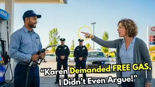 HOA Karen Demanded Free Gas &mdash; Froze When the Station Owner Called the Police Chief