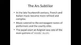 Ars subtilior, ballade, 