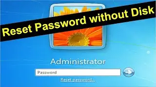 How to Reset Windows 7 Administrator Password Using Command Prompt (without Disk/Usb)