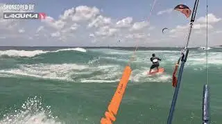 גלישת רוח וקייטסרפינג ◄ שידור מהמים מיום שיא בחיפה - סערת סוף חורף 4/5/24  (צילום: ירון כרמי)