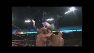 AJ Styles - Double Jump Senton Bomb (Ringside)