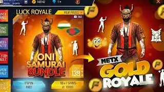 Samurai Bundle Coming to Gold Royale | Free Fire Next Gold Royal | Free Fire New Event