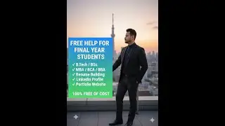 Free resume building | Linkedin profile creation | Portfolio website