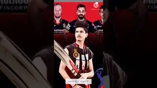 IPL TEAM  PHOTO EDITING 2021 || PICSART EDITING - MI VS RCB PHOTO EDITING #shorts