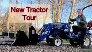 New Tractor Tour, New Holland 25S