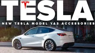 НОВЫЕ аксессуары для Tesla Model Y и 3 2023 года | Подарки для поклонников Tesla в ноябре