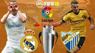 FIFA 18 | Real Madrid vs M&aacute;laga | La Liga 2017/18 | Full Match